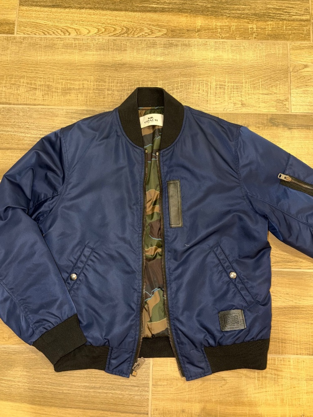 Mens Coach Bomber Jacket